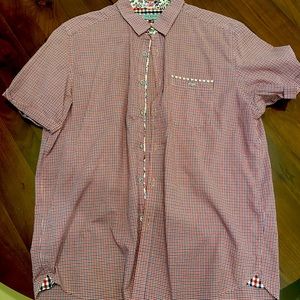 Ted Baker Short Sleeve Button Up